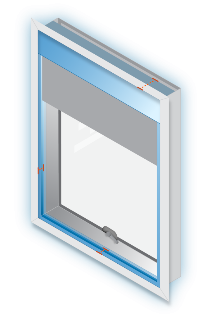 Inside mount forward roll